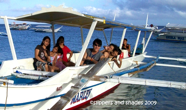 Everyone is excited for the island hopping!