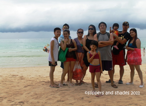 Once in a lifetime happy family beach escapade