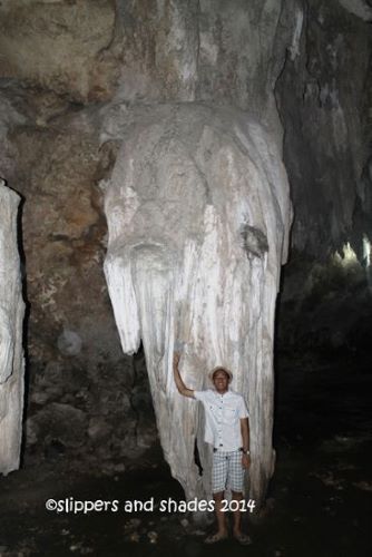 This is another amazing rock formation inside the cave