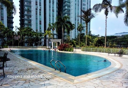 the swimming pool of MaySprings Condominium