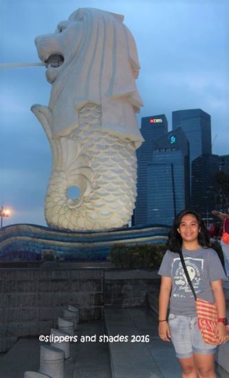 Ate Ish and the Merlion